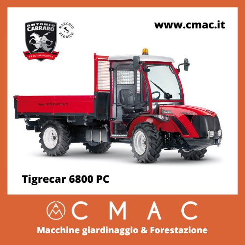 Trattore Antonio Carraro Tigrecar 6800 PC