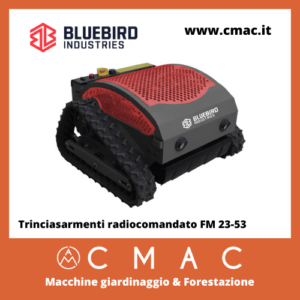 Trinciasarmenti radiocomandato Bluebird FM 23-53
