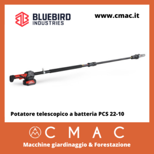Potatore telescopico a batteria Bluebird PCS 22-10